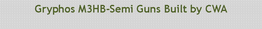Text Box: Gryphos M3HB-Semi Guns Built by CWA